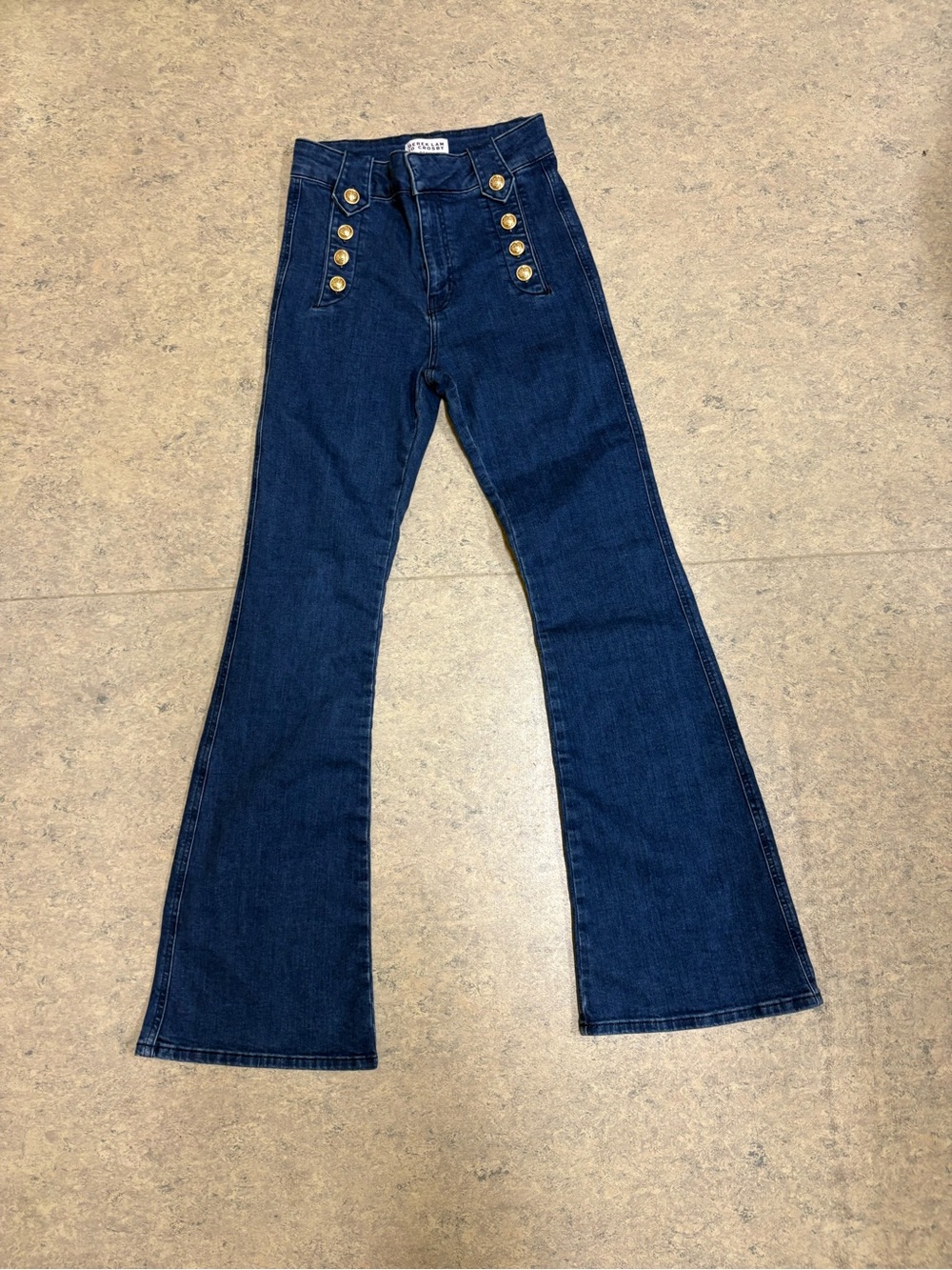 Derek Lam 10 Crosby Robertson Flare Jeans Women Size 27